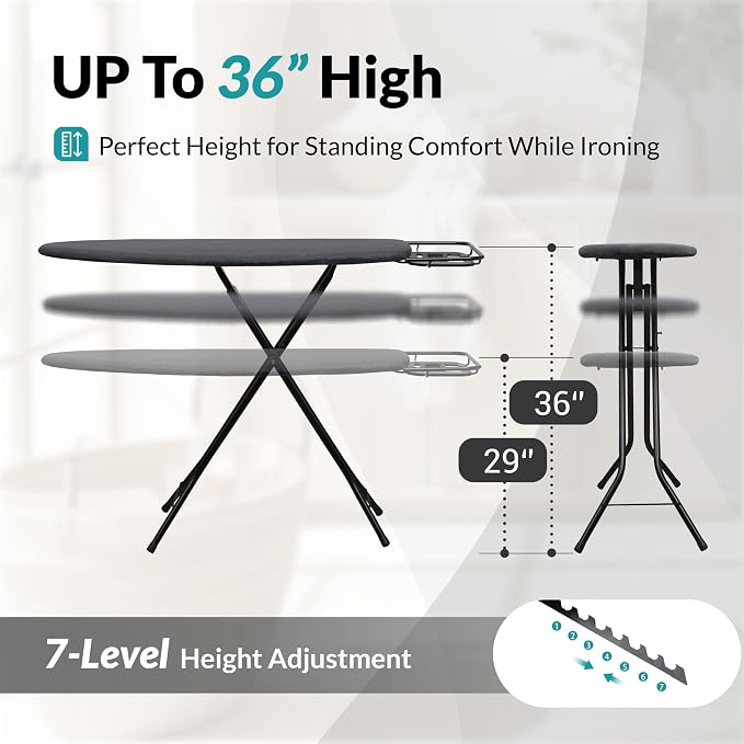 2026 Enhanced Ironing Board, Folding Iron Board - Image 5
