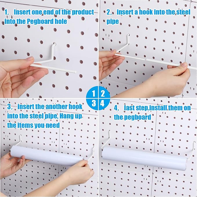 Nuanchu 8 Pcs Paper Towel Holder - Image 5
