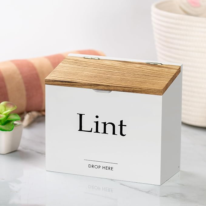 Magnetic Lint Bin for Laundry Room - Image 2