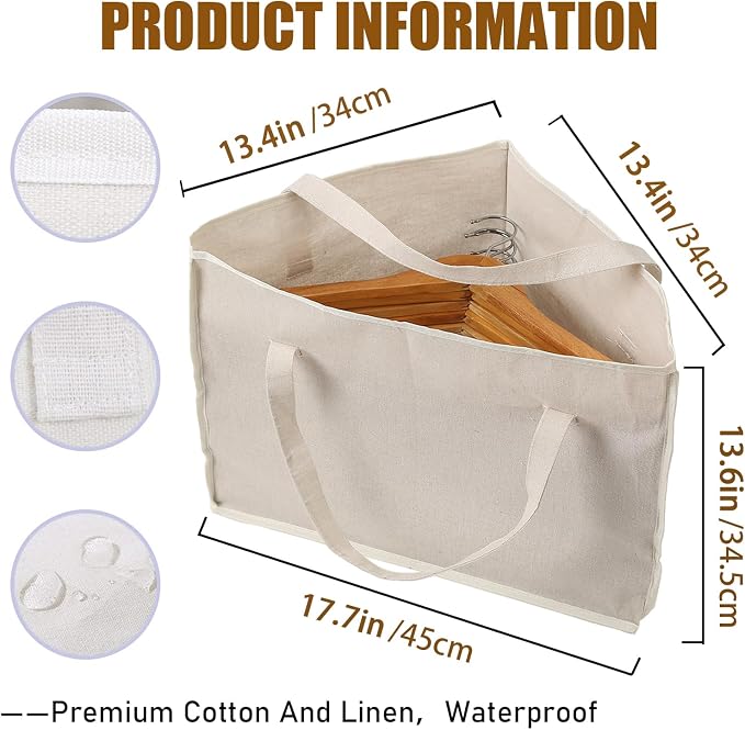 2 Set Triangle Bag Holder with Handles - Image 2
