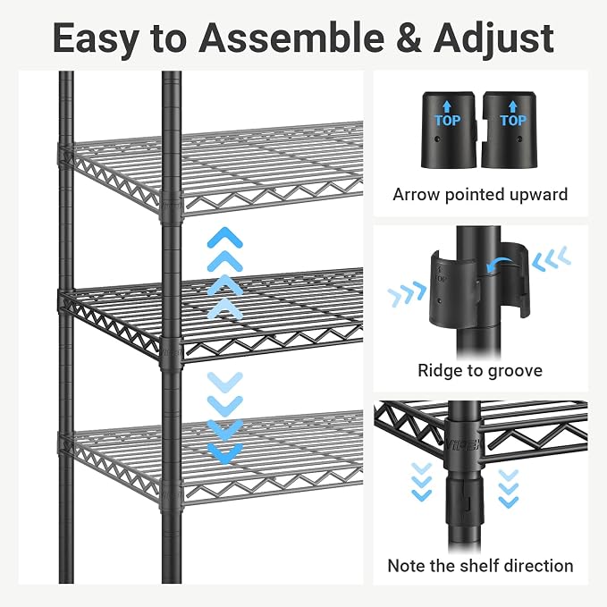 VIPEK V7C Garment Racks with Cover Portable Closets - Image 8