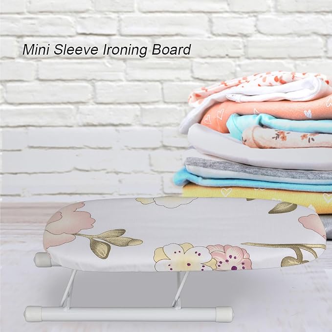 Foldable Mini Ironing Board, Space Saving Tabletop Ironing Board, Sleeve Cuffs - Image 6