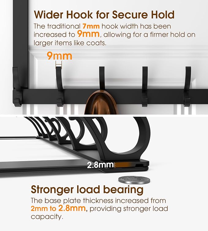 Long Over The Door Hooks Hanger - Image 6