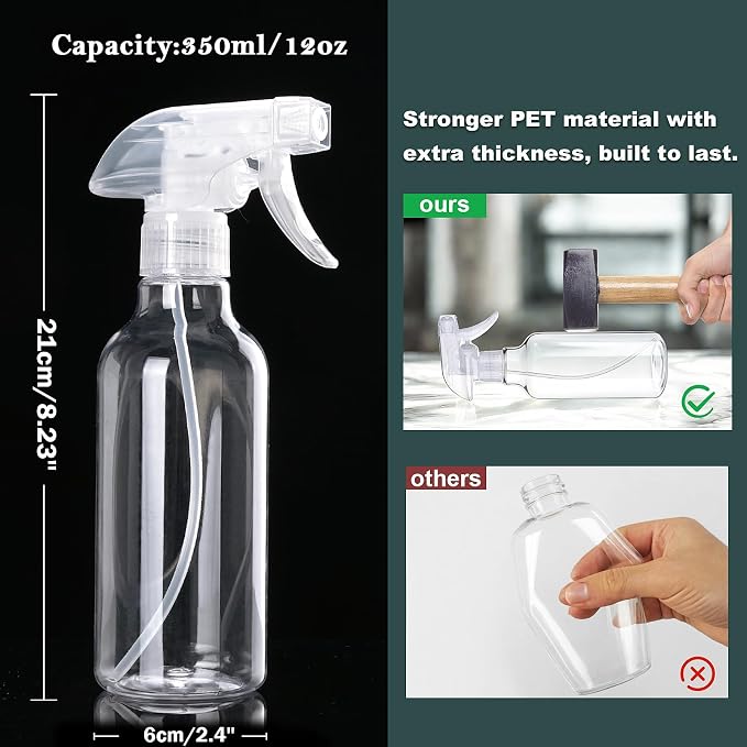 Spray Bottles Plastic Spray Bottle - Image 5
