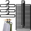 Towel Hanger, Scarf Hanger 50Pcs 6.7x3.2in Flexible Leggings Rectangular Pants by Peosaard