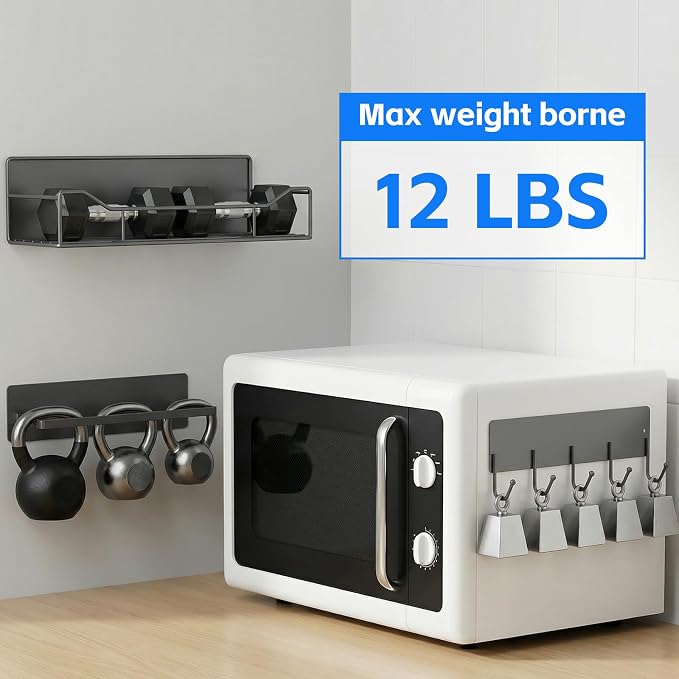 Magnetic Laundry Shelf Organizer, 5 Pack Magnetic Shelves - Image 5