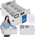 Collapsible Laundry Tote with Handles 51L by EZLaundry