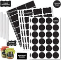 Chalkboard Label 300 Pcs Waterproof Reusable Labels by Unknown