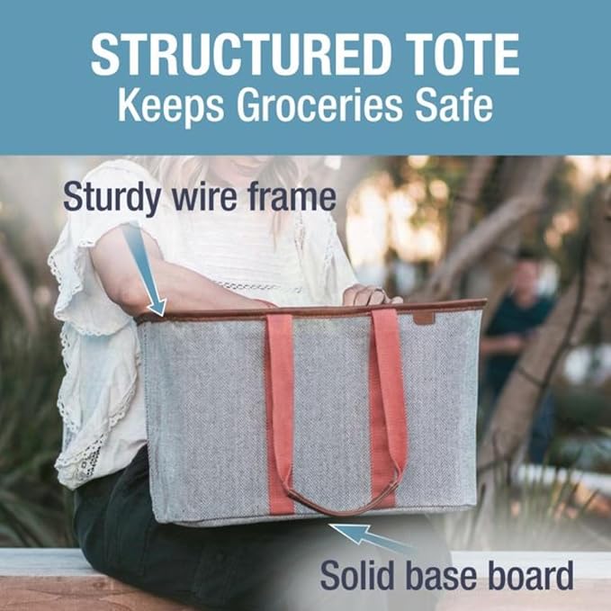 CleverMade Collapsible LUXE Tote - Image 2