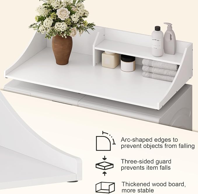 54'' Laundry Room Organization, 2-Tier Washer and Dryer Countertop - Image 9