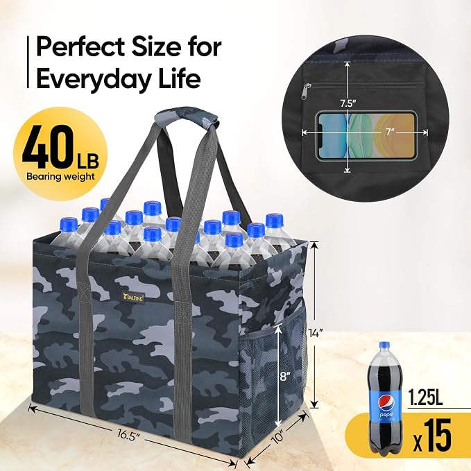 BALEINE Extra Large Utility Tote Bag - Image 4