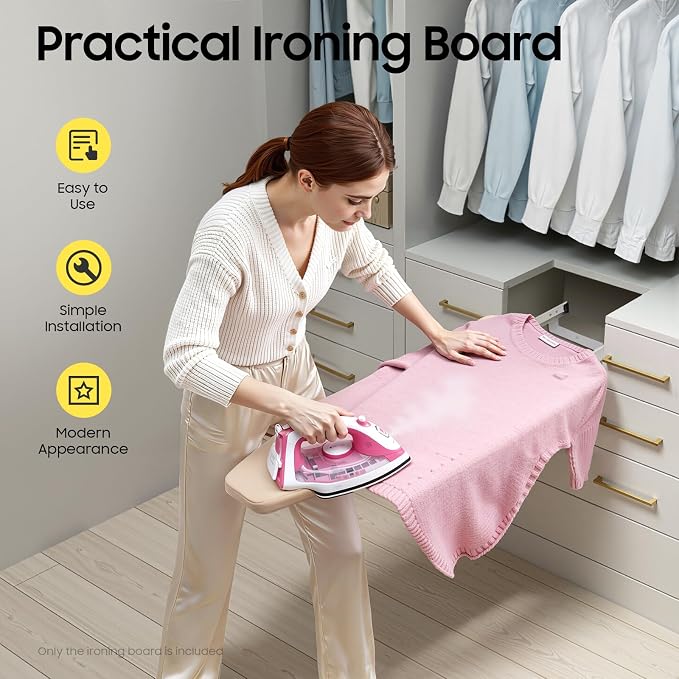 Hiding Ironing Board, Foldable Ironing Station - Image 8