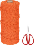 MECCANIXITY Braided Macrame Cord, 3mm x 109 Yards Natural Cotton Rope Macrame by MECCANIXITY