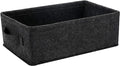 Long Gray Storage Baskets Narrow Storage Basket Organizer Storage Bins by KWLET