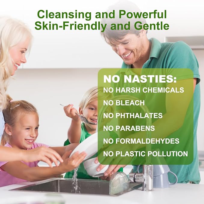 Dishwasher Detergent Sheets 100 Loads, Eco Friendly Dishwasher Detergent - Image 4