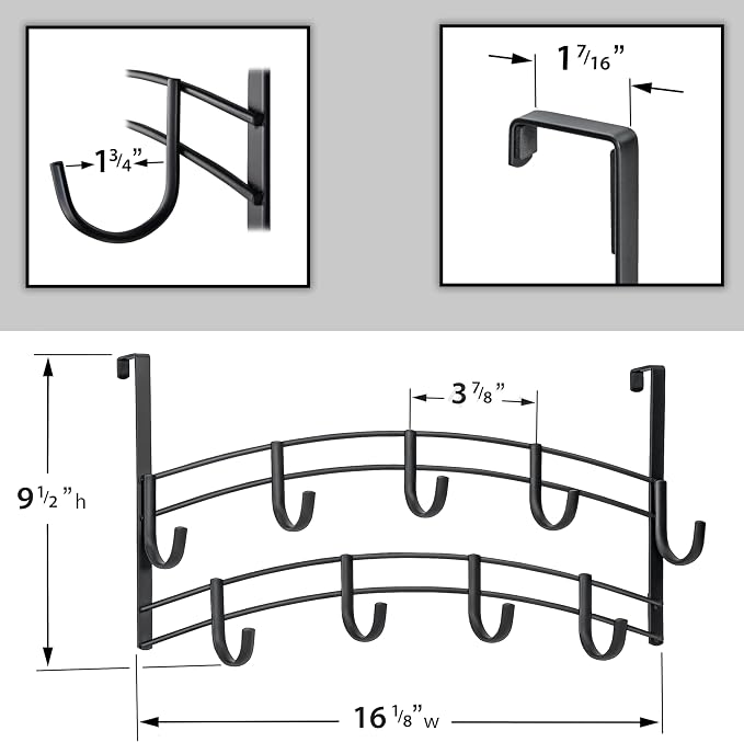LYNK Professional® Home™ Over The Door Hooks - Image 7