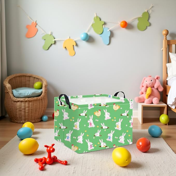 HIYAGON Rectangular Easter Basket - Image 3