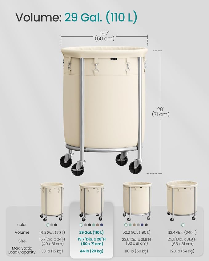 SONGMICS 29-Gallon Laundry Basket - Image 6