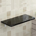 Laundry Folding Table Wall Mounted Marble Pattern Wall Table by YNLeMM