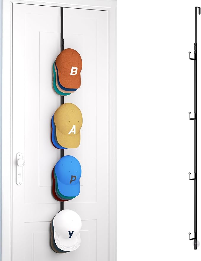 HapiRm Over Door Hat Rack by HapiRm