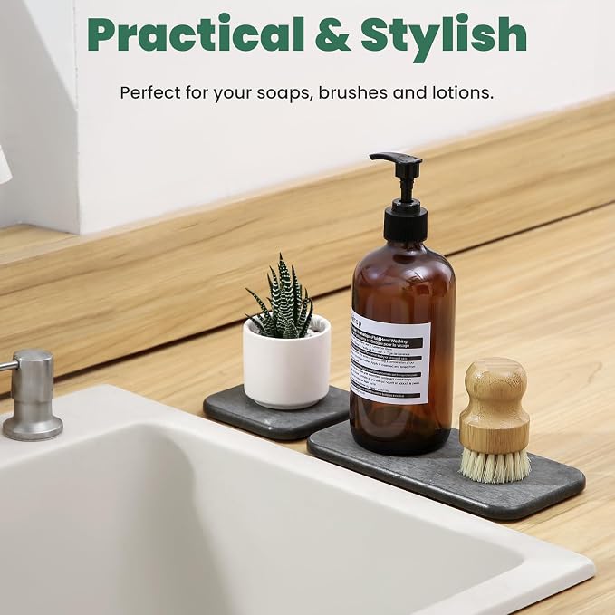 3PCS Water Absorbing Diatomaceous Earth Tray - Image 3
