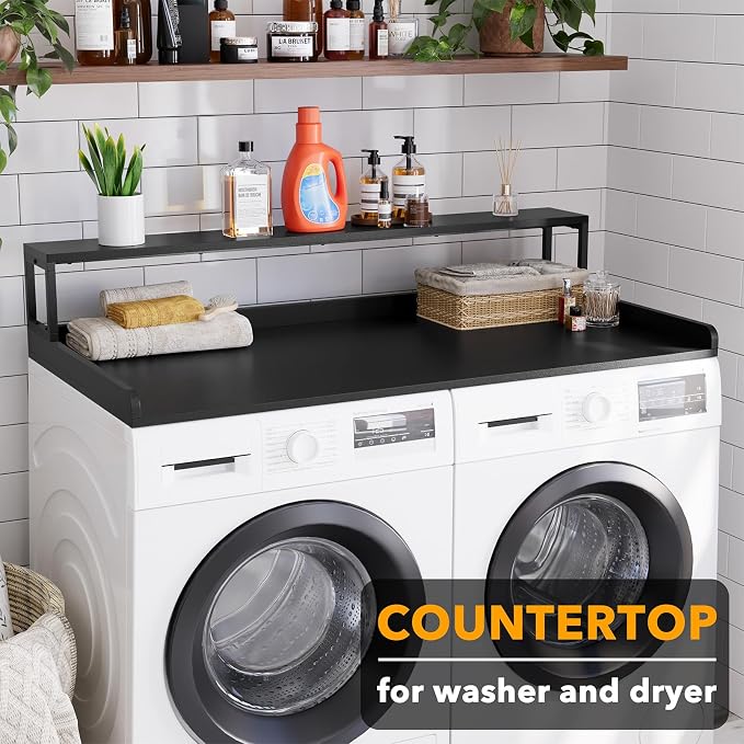 SpaceAid 2-Tier Washer Dryer Countertop, Laundry Topper - Image 2
