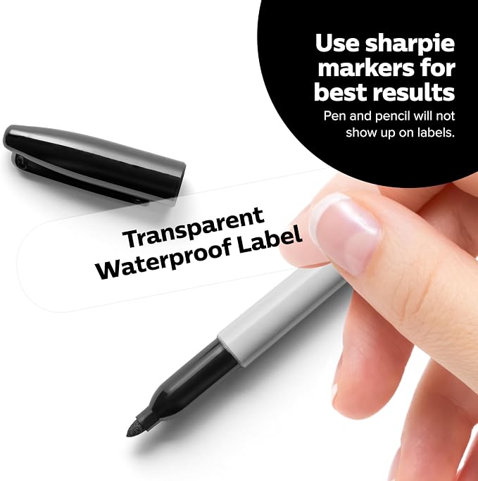 ThreeKin Waterproof Labels for Bottles and Containers - Image 2