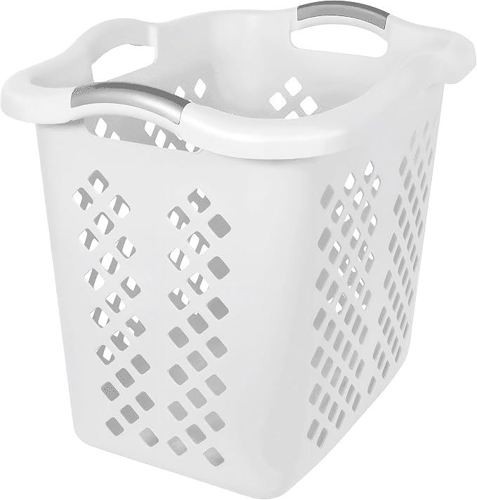 2-Pack 2 Bushel Plastic Laundry Basket - Image 6