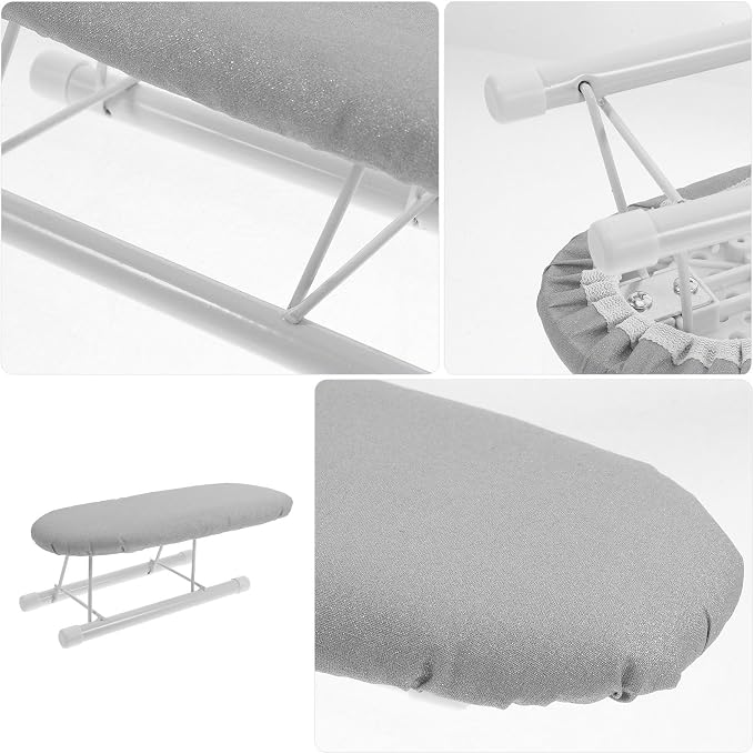 Mini Folding Ironing Board and Heat Resistant Iron Rest - Image 3