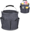 17L Portable Cleaning Bucket Organiser, 6 Pockets Foldable Cleaning Caddy by Yallmie