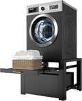 29" Laundry Pedestal for Washer & Dryer, Universal Washing Drying Machine Stand by Yardenaler