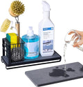 KONE Black Kitchen Sink Caddy: Kitchen Sponge Holder by KONE
