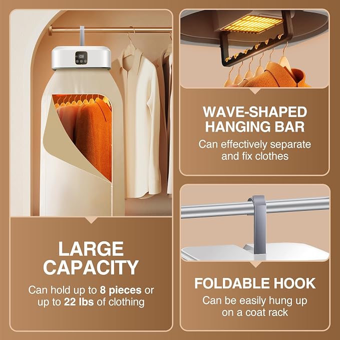 Portable Clothes Dryer, Mini Dryers - Image 4