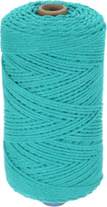 HARFINGTON Natural Macrame Cord 2mm x 220 Yards 3 Strand Twisted Cotton Macrame by HARFINGTON