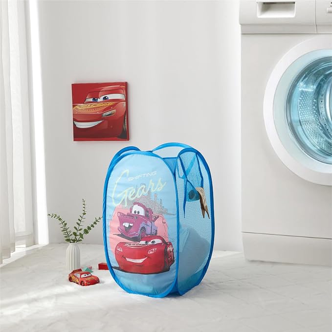 Disney Cars Pop-Up Hamper with Durable Carry Handles - Image 5