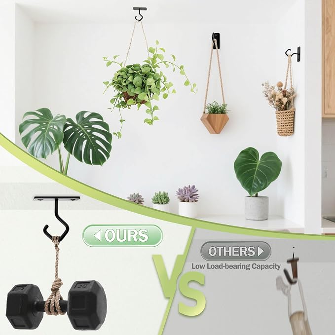 AJART Ceiling Hooks for Hanging Plants - Image 5
