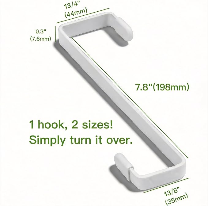 Unjumbly 4 Pack Over The Door Hooks - Image 2