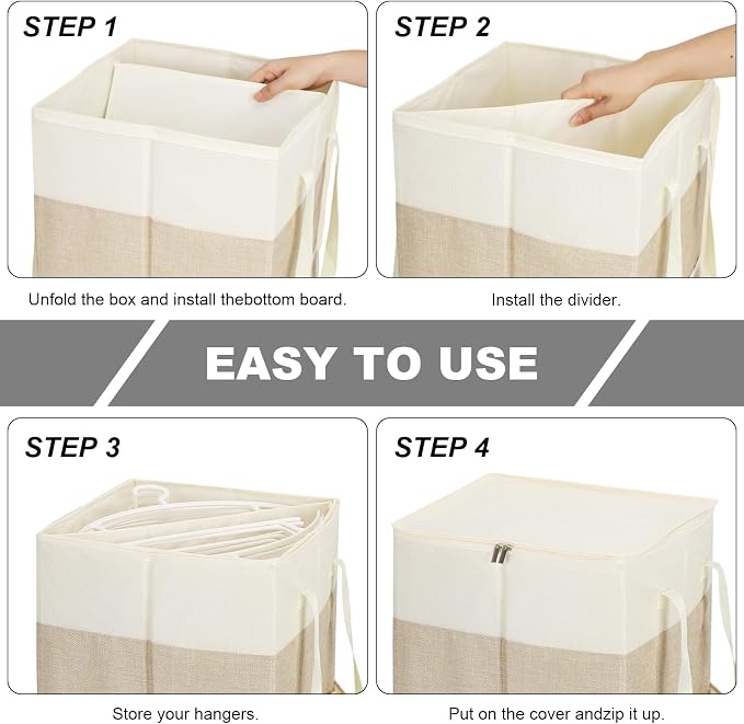 2 Pack Clothes Hanger Organizer Bag - Image 3
