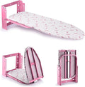 Wall Mounted Ironing Board Adjustable Height, 36 x 12 Inch Fold Away Iron Board by Vrietina