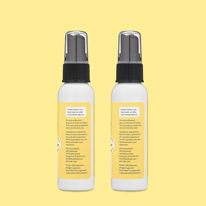 Fresh Wave Lemon Scent Odor Eliminator Spray & Air Freshener, 2 fl. oz. Travel - Image 3
