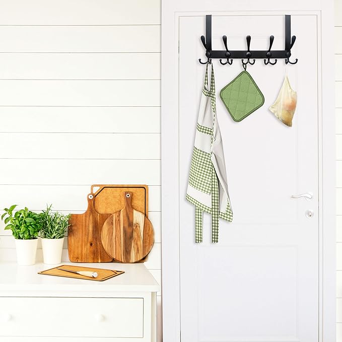 WEBI Over The Door Hook Door Hanger Hook Rack - Image 3