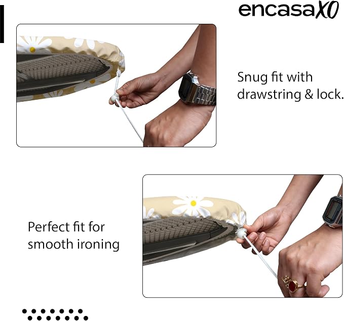 Encasa XO Ironing Board Cover and Pad 28"x12" - Image 3