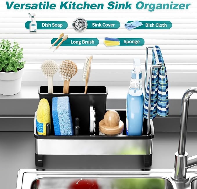 304 Stainless Steel Sink Caddy - Image 2