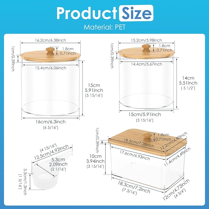 3 Pack Laundry Pod Container - Image 2