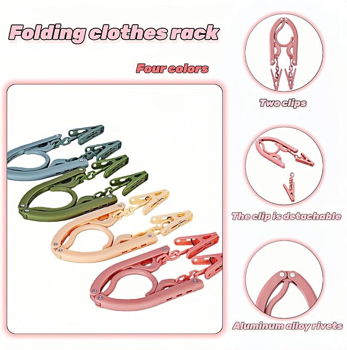 Foldable Hangers 4 Pack - Image 5