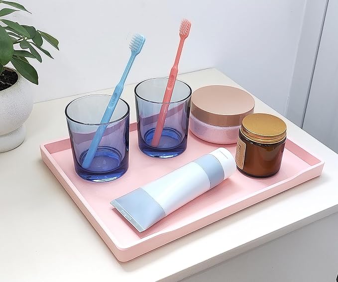 Pink Serving Tray for Serving Accessory, Perfume and Display Use. - Image 2