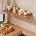 Wall Mounted Folding Table Desk Kitchen Dining Table Floating Foldable Table by Unknown