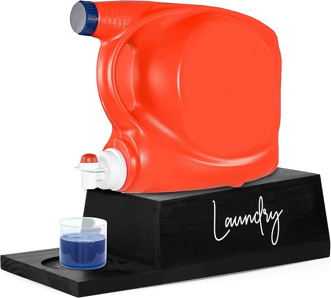 Ilyapa Wooden Laundry Pedestal, Detergent Holder by Ilyapa