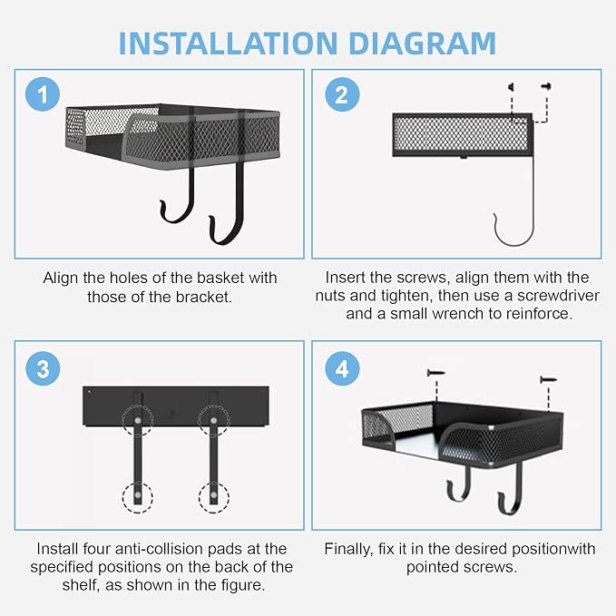 Ironing Board Holder Wall Mount, Ironing Board Hanger, Laundry Room Decor - Image 4