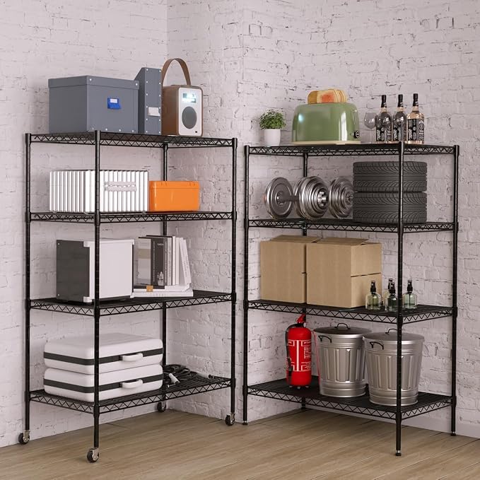 Meet perfect 4-Tier Wire Shelving Unit - Image 7